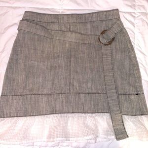 Trendy grey y2k skirt